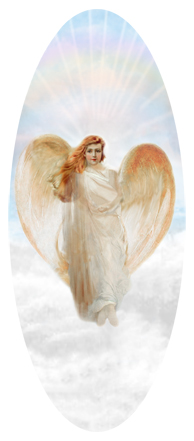 Angel Clouds Blue